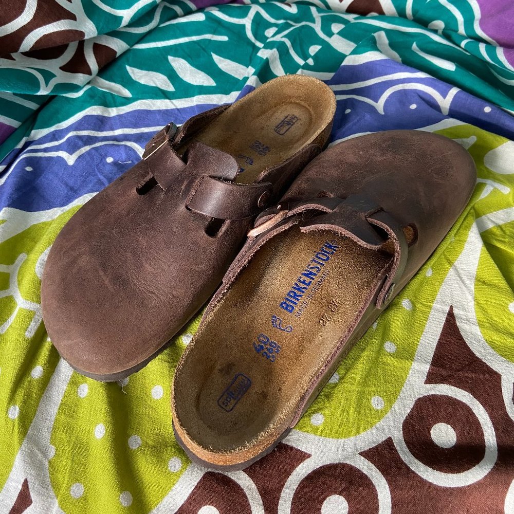 Birkenstock Boston Oiled Leather - size 40 (Unisex)